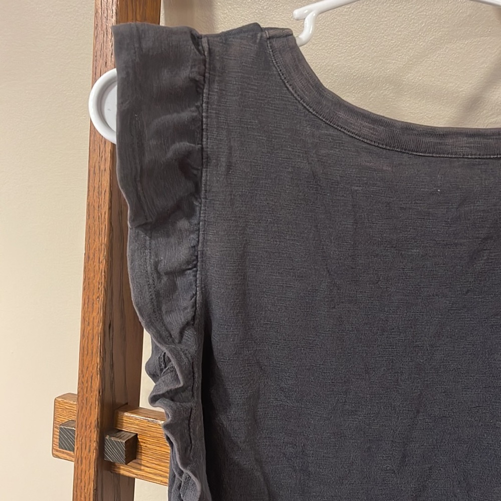 Woman’s AcidWash Grey Sleeveless Dress - Picture 5 of 6